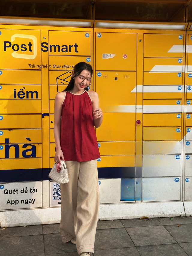 Thoáng mát cả ngày dài với trang phục linen tự nhiên- Ảnh 7.