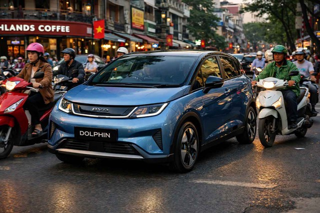 BYD Dolphin và cuộc cạnh tranh mới, liệu có thay thế được xe xăng? - Ảnh 1.