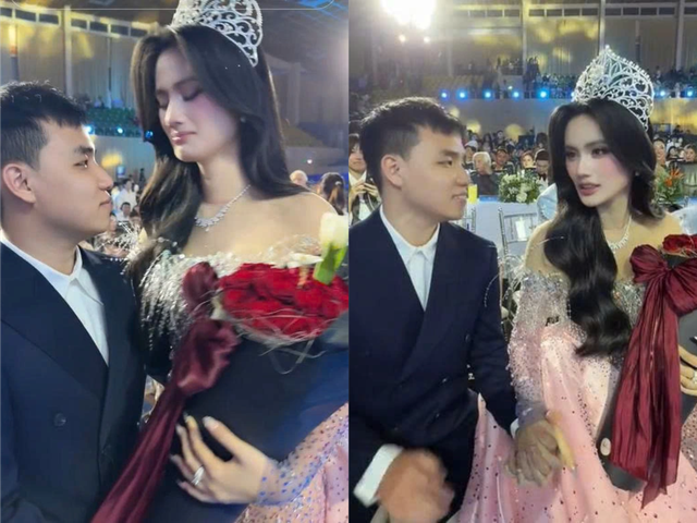 Hoa hậu &Yacute; Nhi g&acirc;y sốt khi c&ocirc;ng khai khoảnh khắc t&igrave;nh tứ b&ecirc;n bạn trai - Ảnh 1.