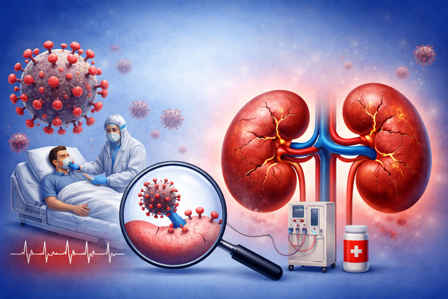 Nghi&ecirc;n cứu mới: Nhiễm Covid-19 c&oacute; thể l&agrave;m tăng nguy cơ mắc bệnh thận - Ảnh 1.