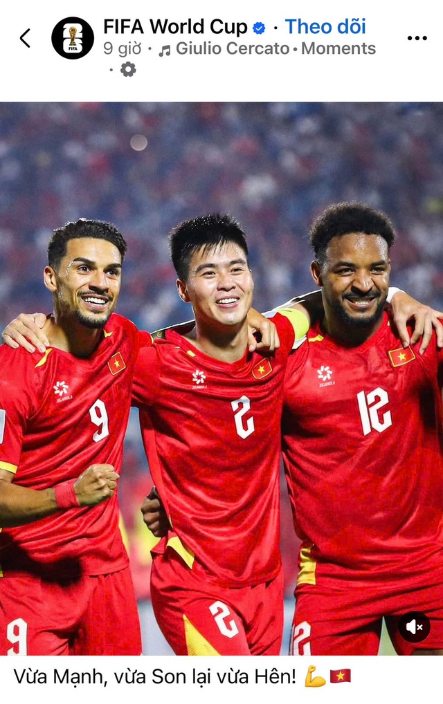 FIFA d&iacute; dỏm nhắc t&ecirc;n H&ecirc;n Son Mạnh, AFC khen ngợi đội tuyển Việt Nam thắng ho&agrave;n hảo Malaysia - Ảnh 1.