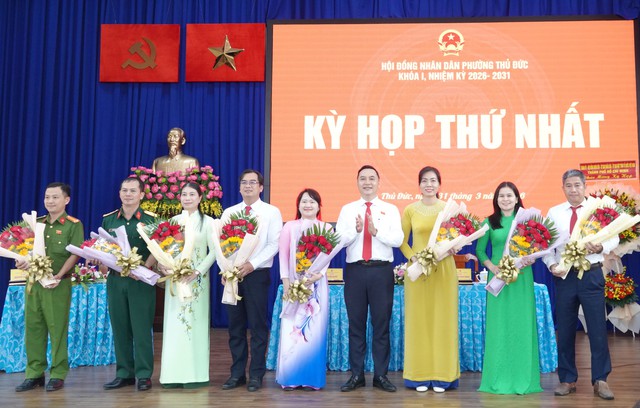 Ông Mai Hữu Quyết làm Chủ tịch HĐND phường Thủ Đức - Ảnh 3.