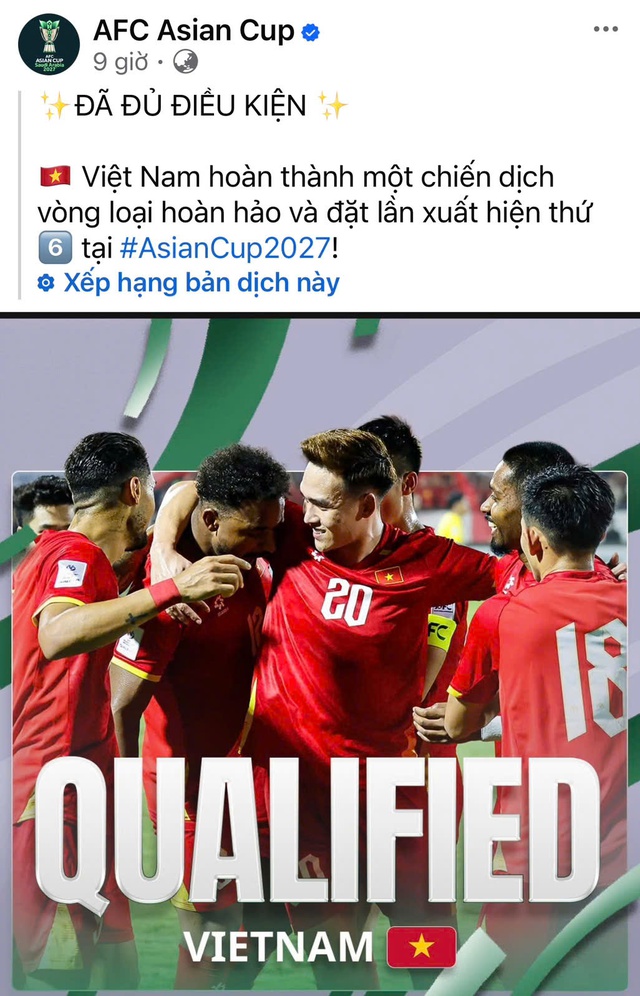 FIFA d&iacute; dỏm nhắc t&ecirc;n H&ecirc;n Son Mạnh, AFC khen ngợi đội tuyển Việt Nam thắng ho&agrave;n hảo Malaysia - Ảnh 3.