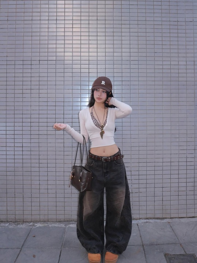 Làn gió phóng khoáng 'trỗi dậy' với quần harem - Ảnh 6.