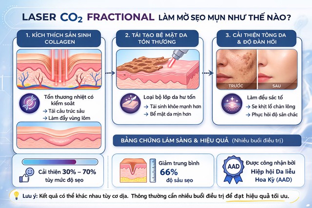 C&aacute;ch mờ sẹo mụn sau laser: Giảm vi&ecirc;m, hỗ trợ l&agrave;nh thương v&agrave; t&aacute;i tạo thể t&iacute;ch - Ảnh 2.