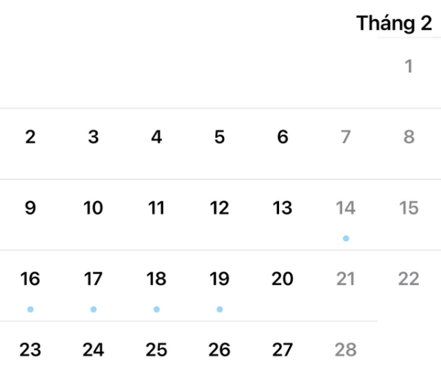 Dân mạng phát hiện lịch tháng 2 và tháng 3 giống nhau 'kỳ lạ': Có bất thường? - Ảnh 3.