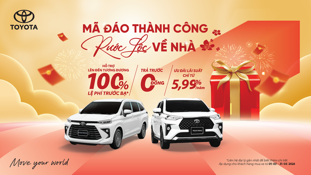 Veloz Cross tiếp tục được giảm đến 66 triệu đồng trong th&aacute;ng 3.2026 - Ảnh 1.