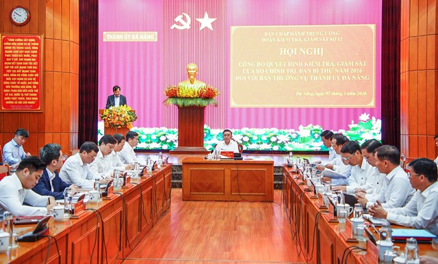 Thường trực Ban B&iacute; thư đ&aacute;nh gi&aacute; cao c&aacute;ch l&agrave;m s&aacute;ng tạo của Đ&agrave; Nẵng- Ảnh 1.