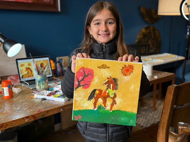 Lớp học rộn r&agrave;ng sắc m&agrave;u của diễn vi&ecirc;n Diễm Hằng- Ảnh 3.