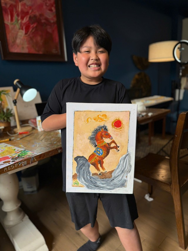 Lớp học rộn r&agrave;ng sắc m&agrave;u của diễn vi&ecirc;n Diễm Hằng- Ảnh 5.