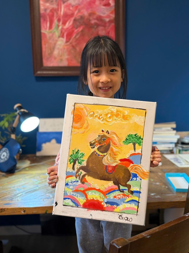 Lớp học rộn r&agrave;ng sắc m&agrave;u của diễn vi&ecirc;n Diễm Hằng- Ảnh 4.