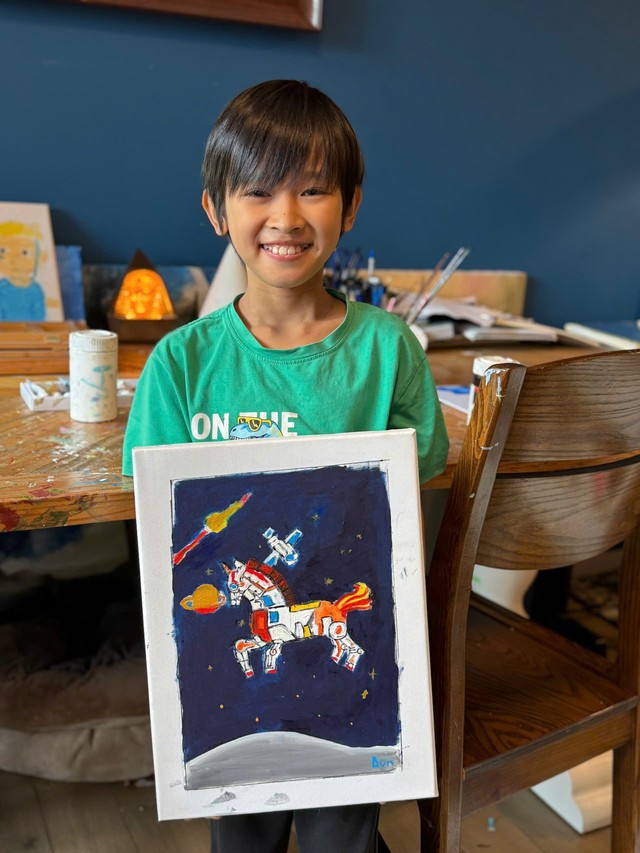 Lớp học rộn r&agrave;ng sắc m&agrave;u của diễn vi&ecirc;n Diễm Hằng- Ảnh 6.