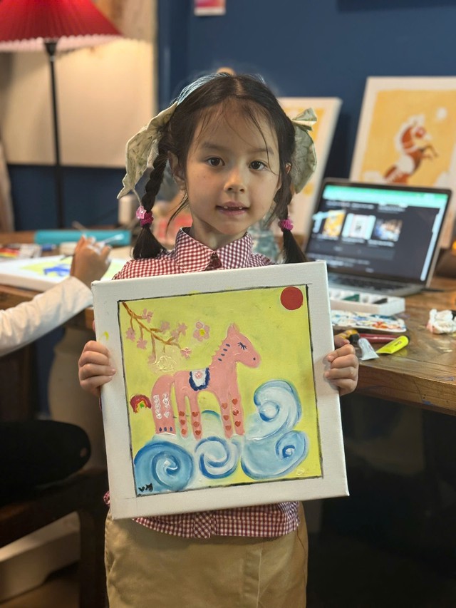 Lớp học rộn r&agrave;ng sắc m&agrave;u của diễn vi&ecirc;n Diễm Hằng- Ảnh 7.