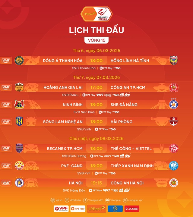 Lịch thi đấu V-League mới nhất: HAGL gặp kh&oacute; tr&ecirc;n s&acirc;n nh&agrave;, &ocirc;ng Vũ Tiến Th&agrave;nh c&ugrave;ng Ninh B&igrave;nh dễ thắng- Ảnh 3.