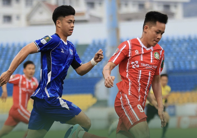Minh Vương v&agrave; Xu&acirc;n Trường c&ugrave;ng bất lực, Trường Tươi Đồng Nai bị Quảng Ninh chia điểm: Vẫn nhất bảng- Ảnh 1.