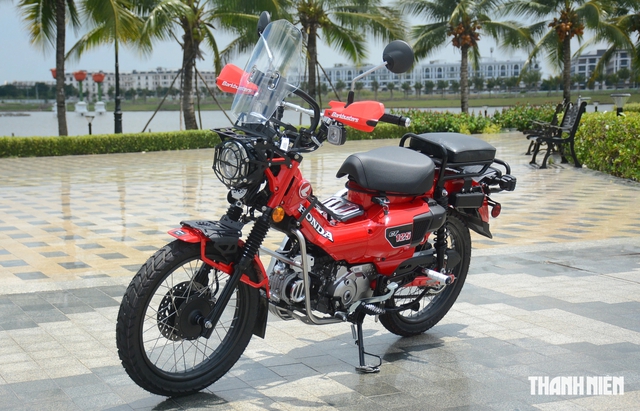 Xe số Honda CT125 chạy 'lướt' b&aacute;n lại cả trăm triệu đồng, cao hơn gi&aacute; xe mới - Ảnh 3.