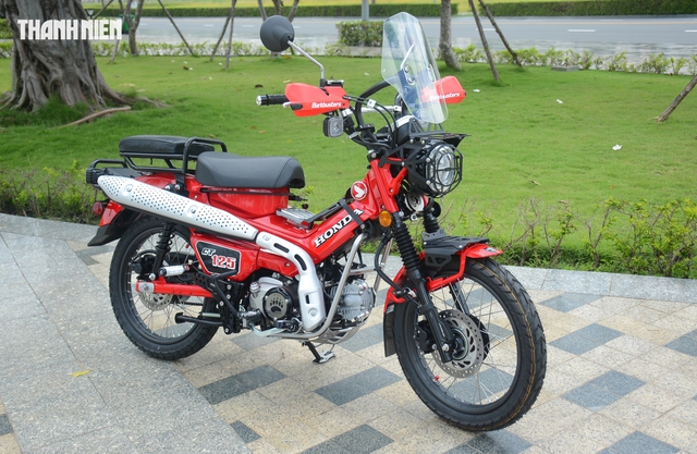 Xe số Honda CT125 chạy 'lướt' b&aacute;n lại cả trăm triệu đồng, cao hơn gi&aacute; xe mới - Ảnh 2.