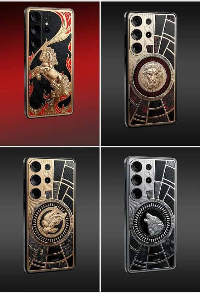 Choáng với Galaxy S26 Ultra 'độ' vàng 24K giá hơn 300 triệu đồng - Ảnh 1.