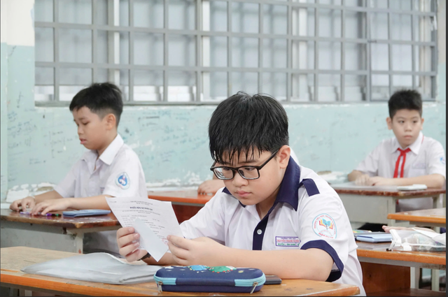 Thông tin về chỉ tiêu và nội dung bài khảo sát lớp 6 Trần Đại Nghĩa - Ảnh 1.