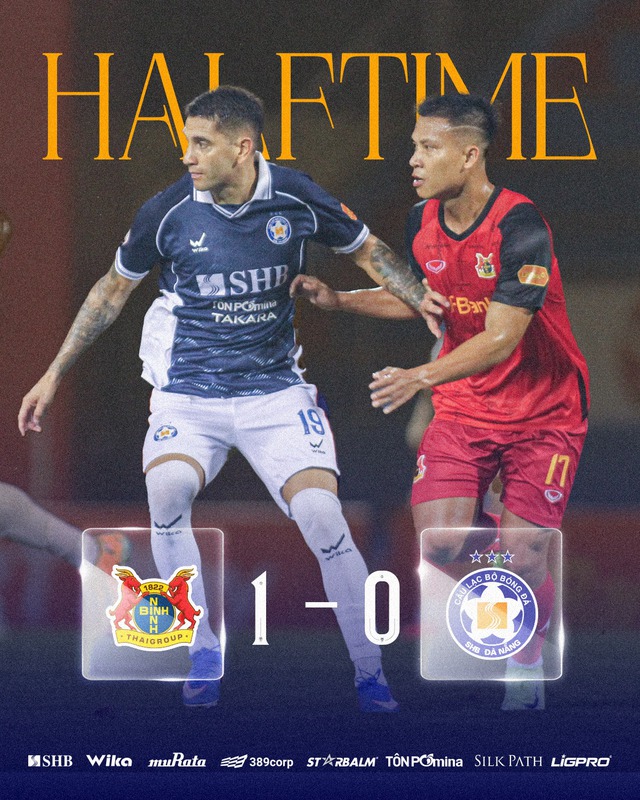 HLV Vũ Tiến Thành vẫn chưa thể giúp Ninh Bình chiến thắng, bị Đà Nẵng chia điểm cực tiếc- Ảnh 3.