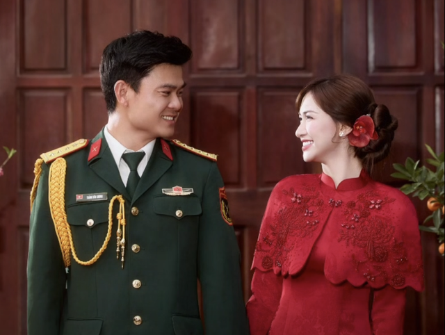 Hòa Minzy công khai vị hôn phu là quân nhân - Ảnh 1.