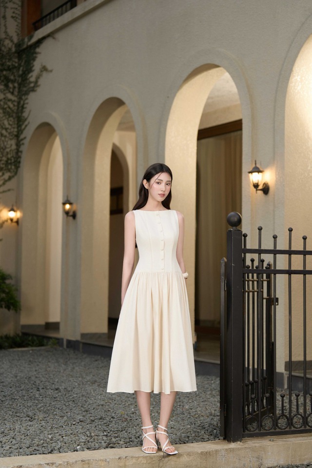 Sang trọng thầm lặng không phô trương với sắc trắng, kem - Ảnh 8.