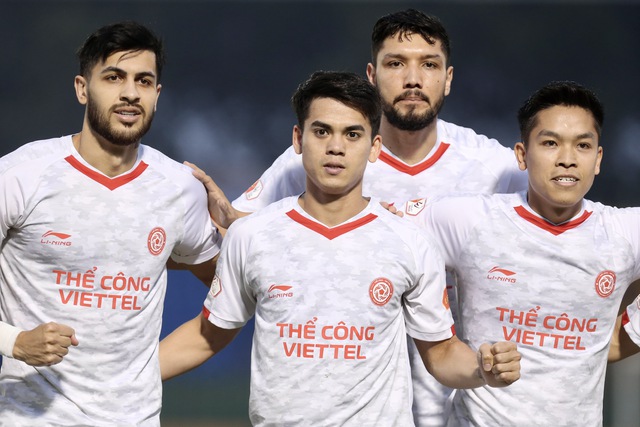 Khuất Văn Khang ghi b&agrave;n v&agrave; kiến tạo, Thể C&ocirc;ng Viettel thắng đẹp Becamex TP.HCM - Ảnh 4.