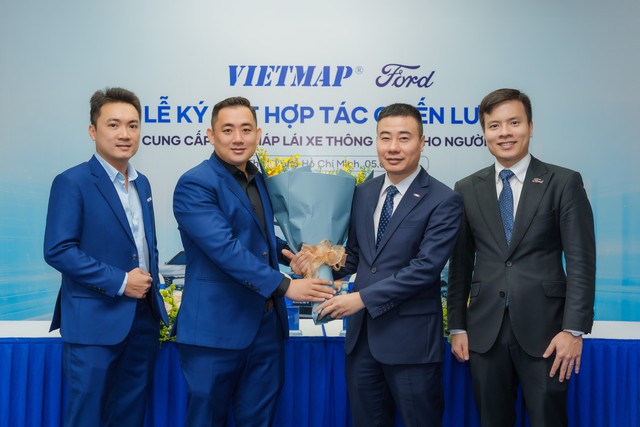 Vietmap v&agrave; Ford Việt Nam hợp t&aacute;c chiến lược - Ảnh 1.