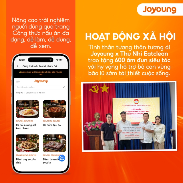 Joyoung Việt Nam bứt ph&aacute; với nhiều th&agrave;nh c&ocirc;ng ngoạn mục trong 2025  - Ảnh 3.