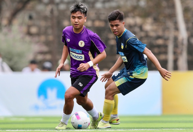 Thua s&aacute;t n&uacute;t ĐKVĐ Trường ĐH VH-TT-DL Thanh H&oacute;a, Trường ĐH C&ocirc;ng nghệ TP.HCM tiếc nuối kh&ocirc;n ngu&ocirc;i- Ảnh 1.