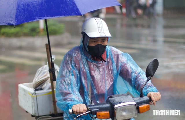 2 đợt không khí lạnh tràn xuống miền Bắc, gây mưa lớn diện rộng- Ảnh 1.