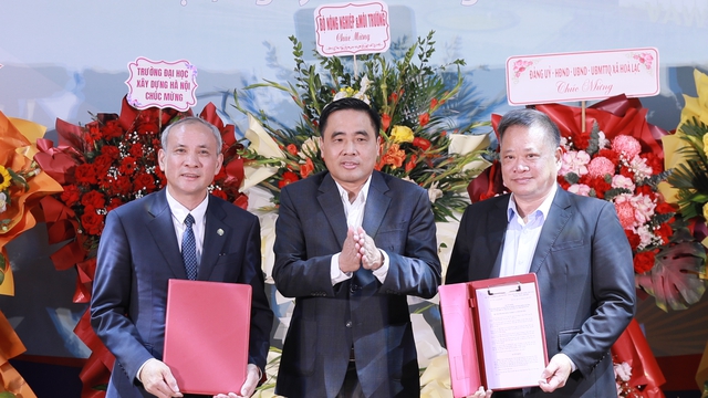 Trường ĐH Thủy lợi nhận cơ sở mới ở H&ograve;a Lạc- Ảnh 1.