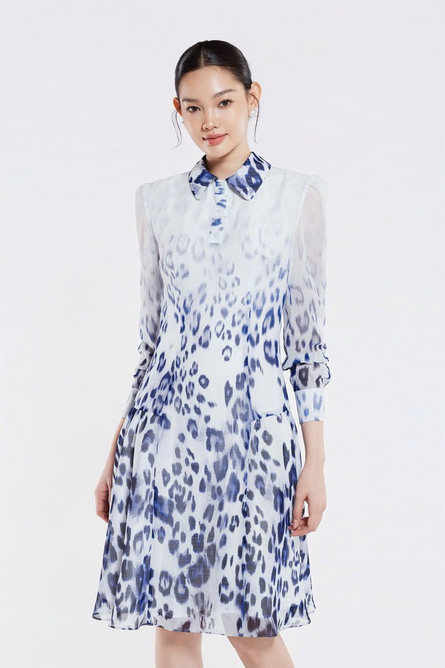 Chinh phục mọi phong cách cùng chiếc váy sơ mi thanh lịch- Ảnh 4.