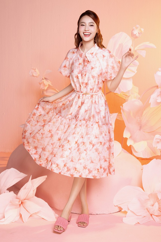 Chinh phục mọi phong cách cùng chiếc váy sơ mi thanh lịch- Ảnh 3.