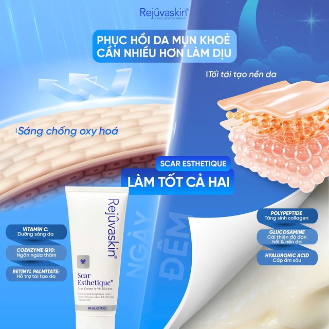Hướng dẫn sử dụng kem mờ sẹo th&acirc;m Scar Esthetique đ&uacute;ng chuẩn để kh&ocirc;ng ph&iacute; tiền - Ảnh 4.