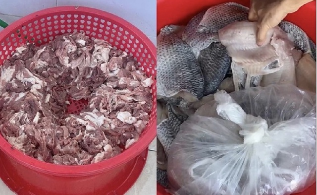 Thịt lợn bệnh v&agrave;o trường học: Kiểm tra an to&agrave;n thực phẩm suất ăn học sinh - Ảnh 1.