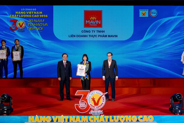 Mavin Foods lần đầu ti&ecirc;n được vinh danh H&agrave;ng Việt Nam chất lượng cao - Ảnh 1.