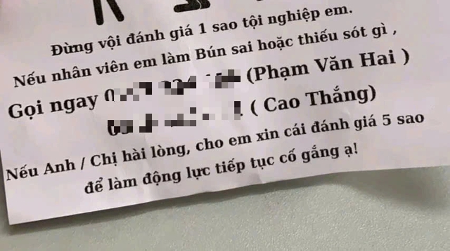 'Tim yếu lắm, đừng đ&aacute;nh gi&aacute; 1 sao': Lời nhắn quen thuộc của chủ shop online - Ảnh 1.