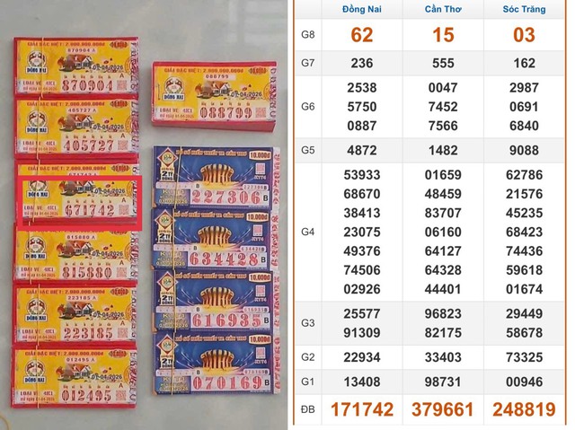 Xổ số miền Nam ng&agrave;y 1 th&aacute;ng 4: Lộ diện 14 tờ tr&uacute;ng 700 triệu đồng - Ảnh 1.