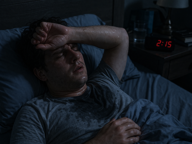 - Ảnh 1. Đổ mồ hôi ban đêm: 3 dấu hiệu cảnh báo bệnh nguy hiểm không nên bỏ qua - Ảnh 1.