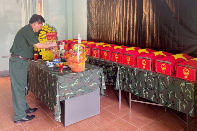 T&igrave;m thấy 12 h&agrave;i cốt liệt sĩ ở Gia Lai- Ảnh 1.