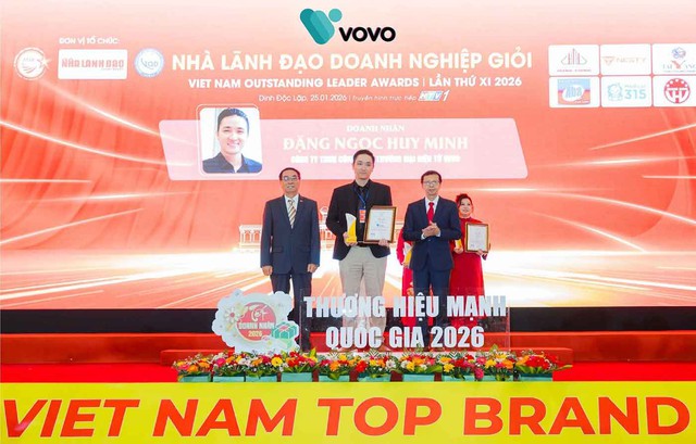 VOVO - Nền tảng thương mại điện tử được vinh danh &lsquo;Thương hiệu mạnh quốc gia 2026&rsquo; - Ảnh 1.