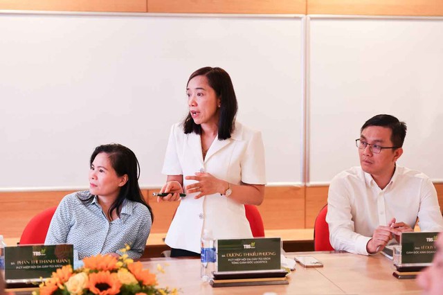 TBS Group và Hiệp hội Da giày túi xách Việt Nam tiếp đoàn Bộ Công thương - Ảnh 3.