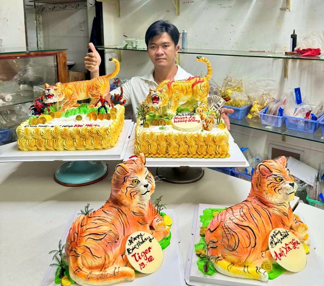 Chàng trai gây chú ý với bánh kem 12 con giáp, có mẫu giá tới 5 triệu - Ảnh 3.