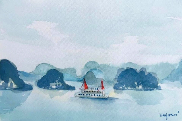 Vịnh Hạ Long: nơi 'rồng đáp' là đảo đá từ biển cổ 500 triệu năm- Ảnh 1. Vịnh Hạ Long: nơi 'rồng đáp' là đảo đá từ biển cổ 500 triệu năm- Ảnh 1.