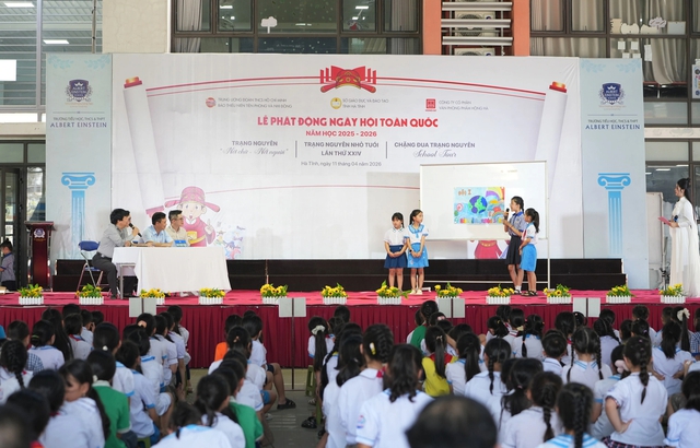 115 'sĩ tử nh&iacute;' H&agrave; Tĩnh tranh t&agrave;i tại Ng&agrave;y hội Trạng Nguy&ecirc;n to&agrave;n quốc - Ảnh 1.