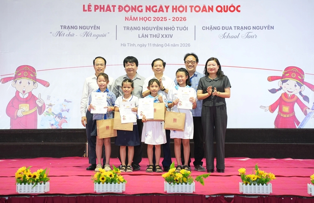 115 'sĩ tử nh&iacute;' H&agrave; Tĩnh tranh t&agrave;i tại Ng&agrave;y hội Trạng Nguy&ecirc;n to&agrave;n quốc - Ảnh 2.