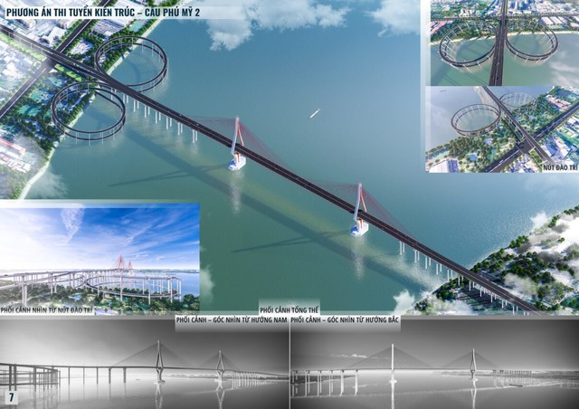 Lộ diện thiết kế cầu Phú Mỹ 2 hơn 23.000 tỉ đồng nối TP.HCM - Đồng Nai - Ảnh 1.