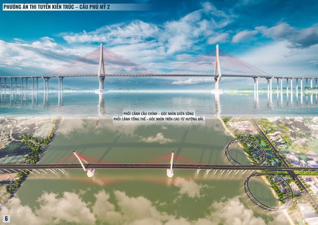 Lộ diện thiết kế cầu Phú Mỹ 2 hơn 23.000 tỉ đồng nối TP.HCM - Đồng Nai - Ảnh 2.