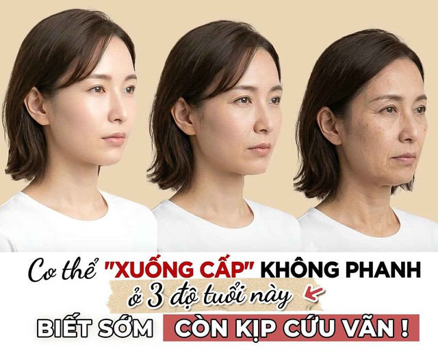 Cơ thể sẽ ‘xuống cấp’ nhanh ở 3 độ tuổi này, biết sớm còn kịp cải thiện- Ảnh 1. Cơ thể sẽ ‘xuống cấp’ nhanh ở 3 độ tuổi này, biết sớm còn kịp cải thiện- Ảnh 1.